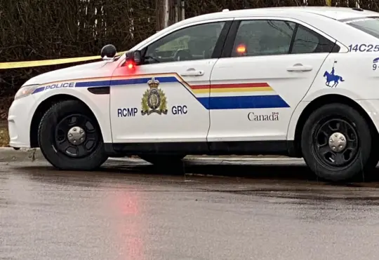 Highway 210 closed after transport truck “jackknifes”