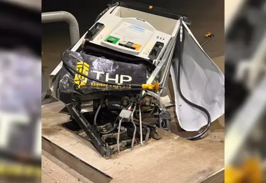 Police investigate damage to gas pump on Fort William First Nation