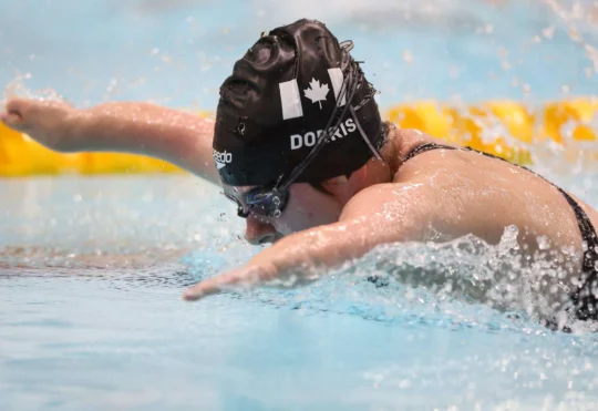 Third Paralympic games for N.B. swimmer