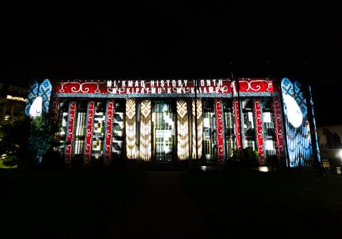 Dazzling light-show series launches with Mi’kmaw History Month tribute in Halifax