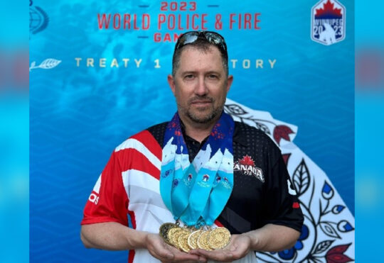 N.B. officer wins 7 medals at World Police and Fire Games