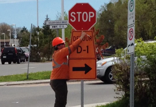 Section of 5th Street South closed again
