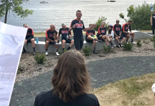 Terry Fox Ride of Hope arrives in Kenora