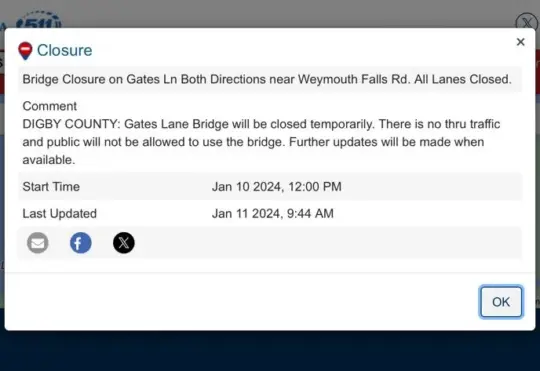 Meeting coming up on Gates Lane Bridge