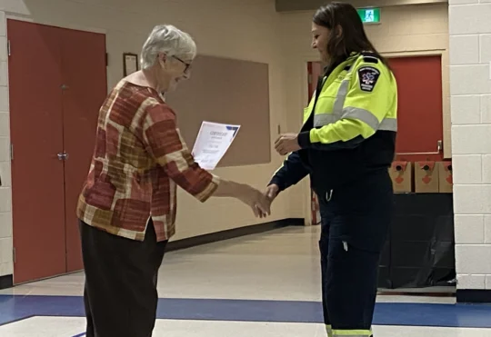 Services board recognizes staff members