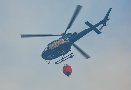 DNR helicopter crashes into lake while fighting Annapolis Co. fire