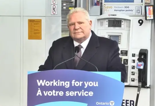Ford to legislate referendum on carbon tax programs