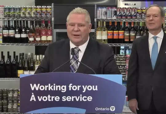 Expanded beer sales planned in Ontario in 2026