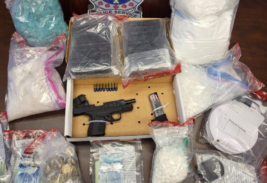 Police seize $660k in drugs plus loaded pistol