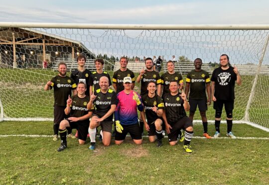 Dortmund takes men’s soccer title