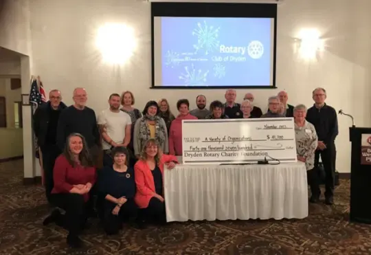 Dryden Rotary selects charities for funding