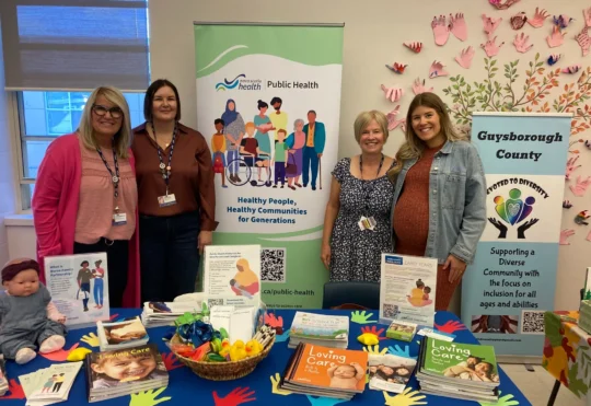 Helping young families to find local support