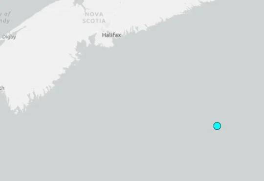 3.8 earthquake hits off N.S. coast