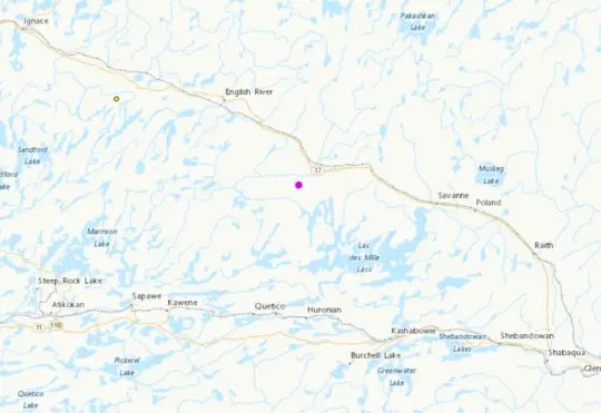 Ground shakes near Upsala