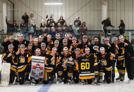 Penguins win Maritime Junior C title in Barrington