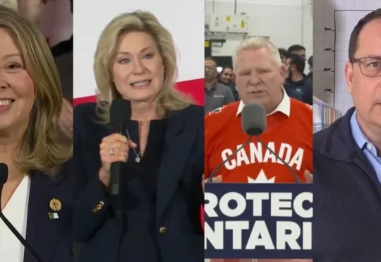Party leaders optimistic about their election day chances