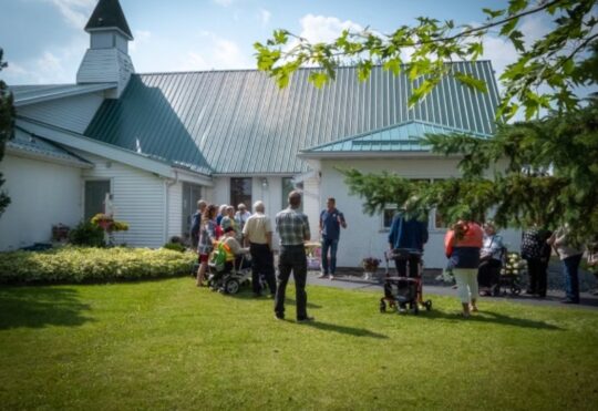 Church kitchen undergoing renovations