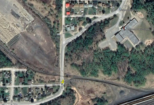 Road closed again due to gas line extension