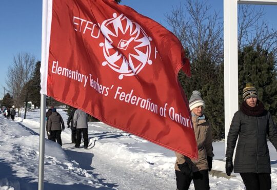 Strong strike mandate given by public elementary teachers
