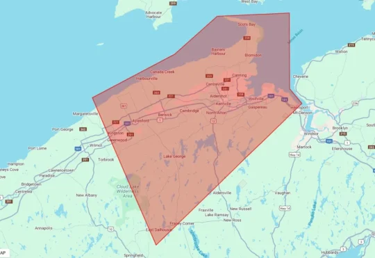 Evacuation alert for Kings County near Lake George