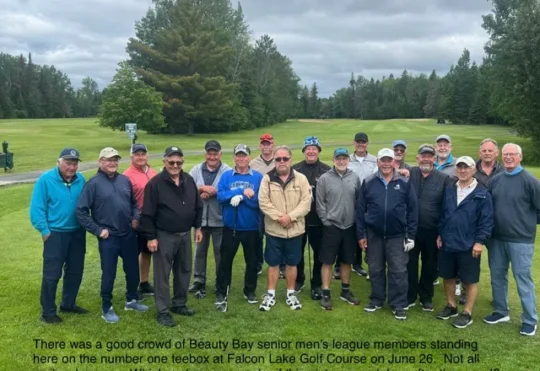 Beauty Bay Golf Course, Senior Men’s League, July 2, 2024