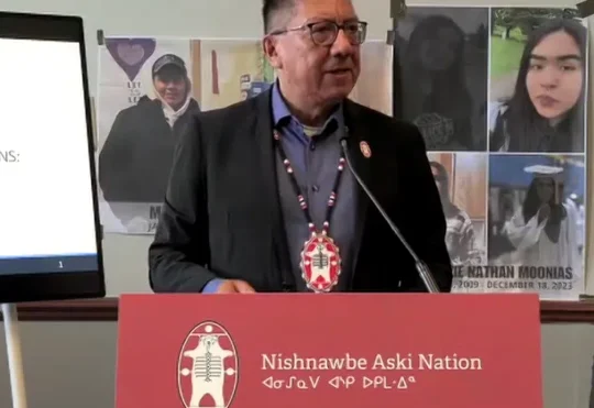 Fiddler re-elected NAN Grand Chief