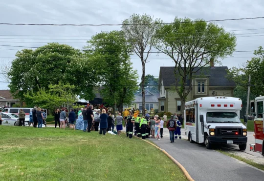 Residents safe after barn fire at seniors home in Yarmouth