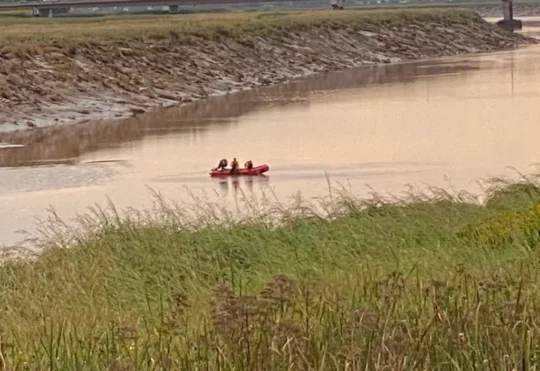 Fire departments respond to reported water rescue on Petitcodiac River
