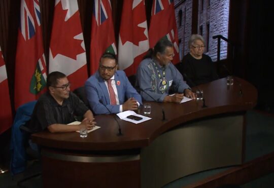 First Nations wait at Queen’s Park for premier