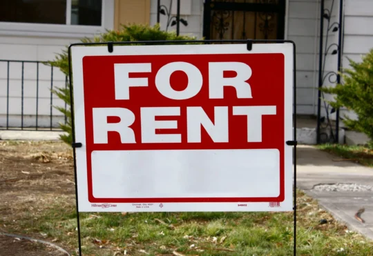 Rents down in August compared to 2024