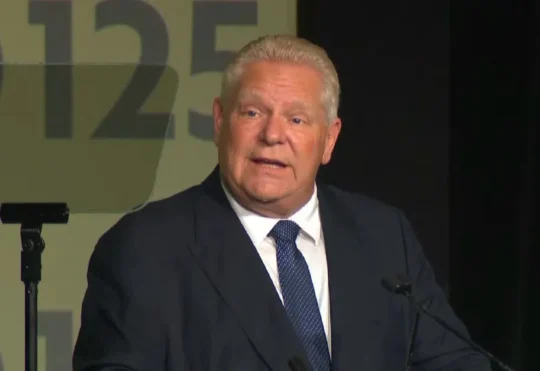 Premier Ford pushes back against U.S. tariffs on automobile imports