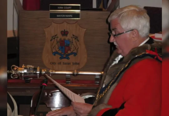 Former Saint John mayor Ivan Court has died