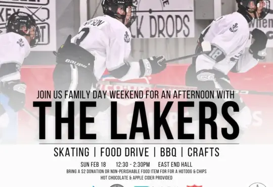 Community Living/Lakers team for weekend event