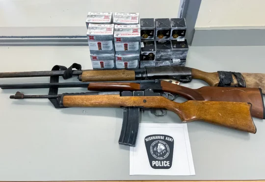 Weapons charges laid in Fort Severn