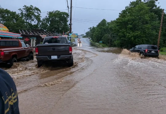 Clean-up ongoing from Valley flash floods