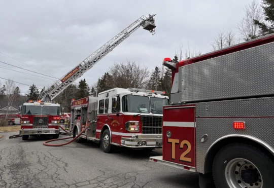 Fire causes major damage to Quispamsis home