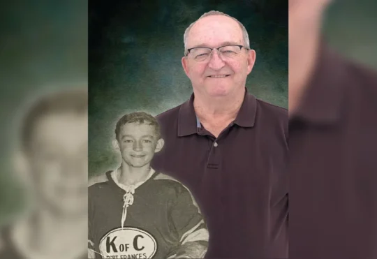 Hall induction for 2-time College hockey champion