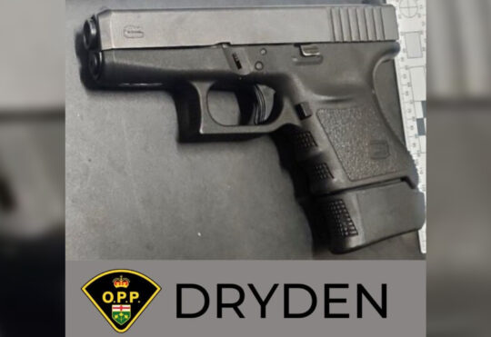 Stunt driving leads to weapons charges; 4 arrested