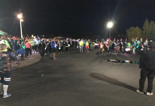 Glow Walk returns to Sorting Gap Marina