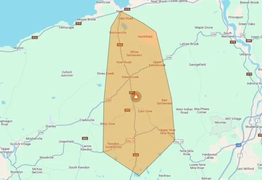 Power out in Gore area