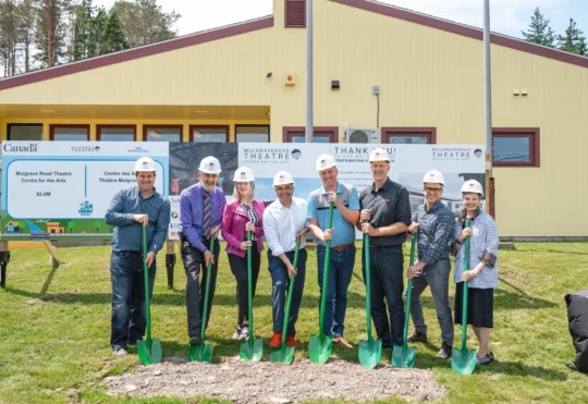 Breaking ground on new Centre for the Arts in Guysborough
