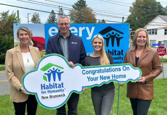 N.B. partners with Habitat for Humanity to build new affordable homes