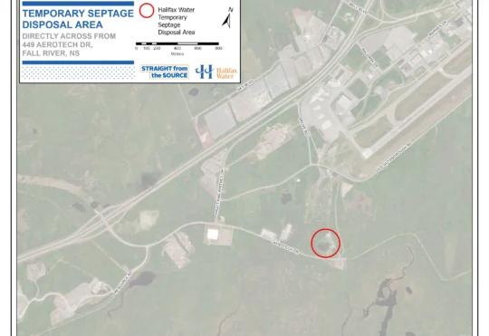 Temporary solution for septic disposal in Halifax