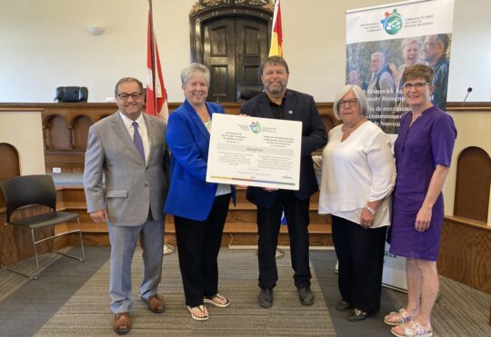 Hampton becomes latest age-friendly community in N.B.