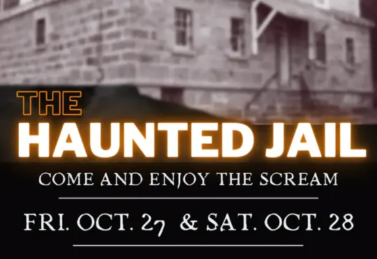 Haunted Halloween tours of the Old Albert County Jail