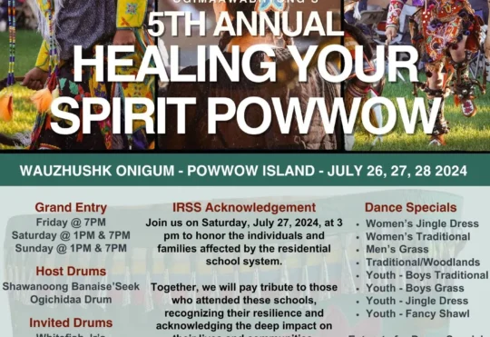 Healing Your Spirit pow wow this weekend