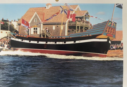 Just days to go until Ship Hector’s launch into Pictou harbour