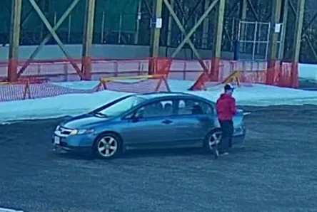 Neebing: Provincial police seeking driver seen doing donuts in parking lot