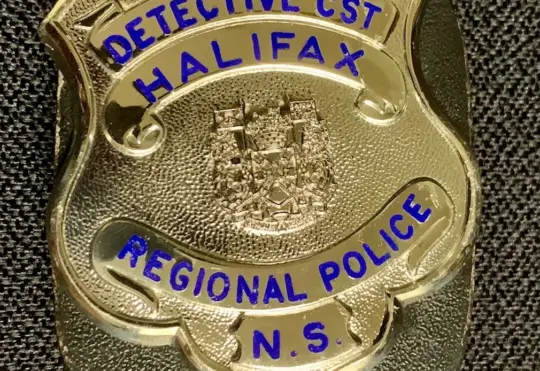 Police badge lost