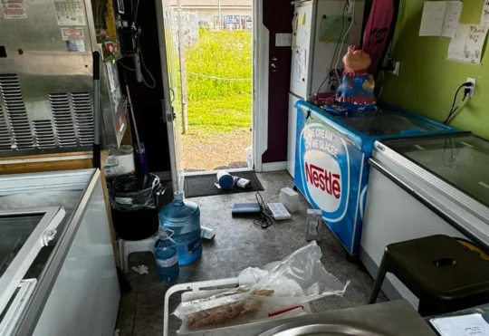 Ice Cream Barn owner discouraged by break-in